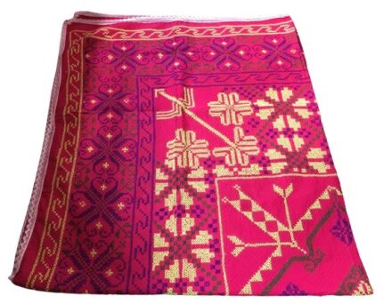 Hand Made Cotton Nakshi Katha Pink Color